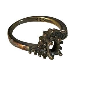 Sterling Silver .925 Vintage Ring Size 5.75 Stamped